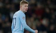 De Bruyne was City's best player on the night - the whole match, to be honest